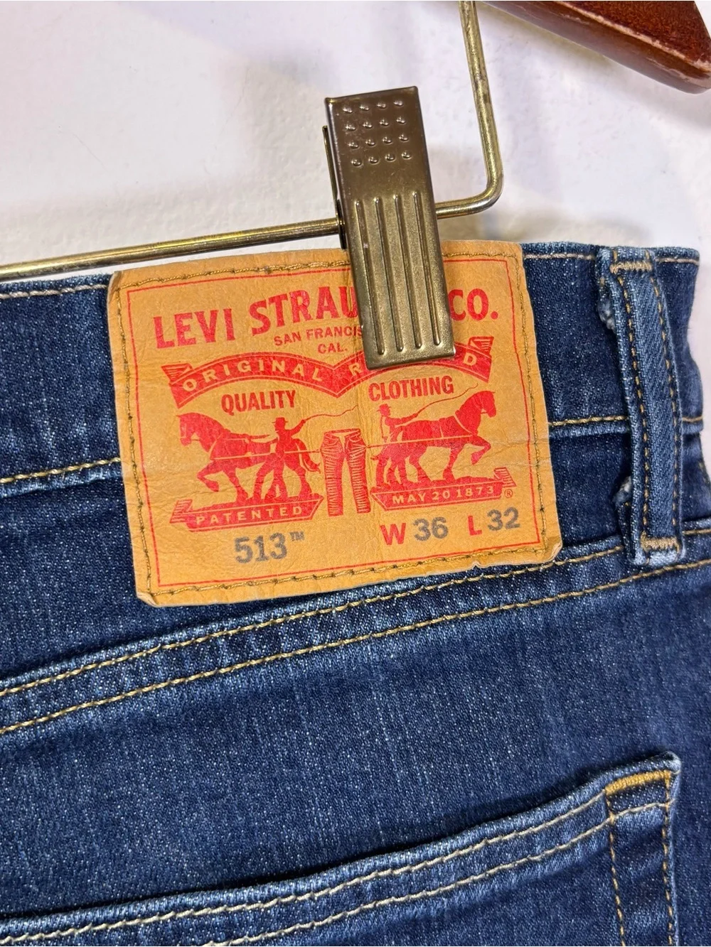 Levi’s 513 Slim Straight Jeans